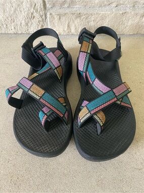 Chaco Z/Cloud 2 Adjustable Strap Cushioned Sandal Women Size 7 Cobble Tea Rose